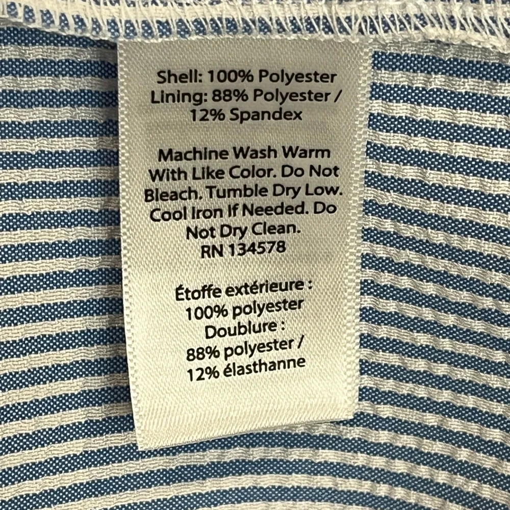 Vineyard Vines Seersucker Scallop Skirt - Picture 7 of 8